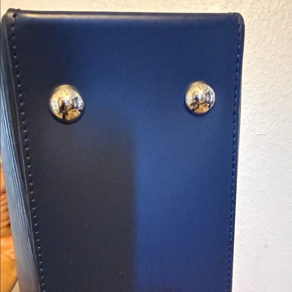 Louis Vuitton Epi Kleber PM Andigo Conquelicot 2 way shoulder/handbag. FL3178 - Picture 7 of 10